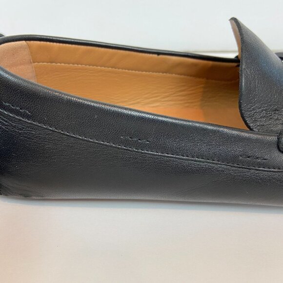 Hugo Boss Black Moccasins Driver  Loafers Soft Leather Sz 10 Like NEW main image 8